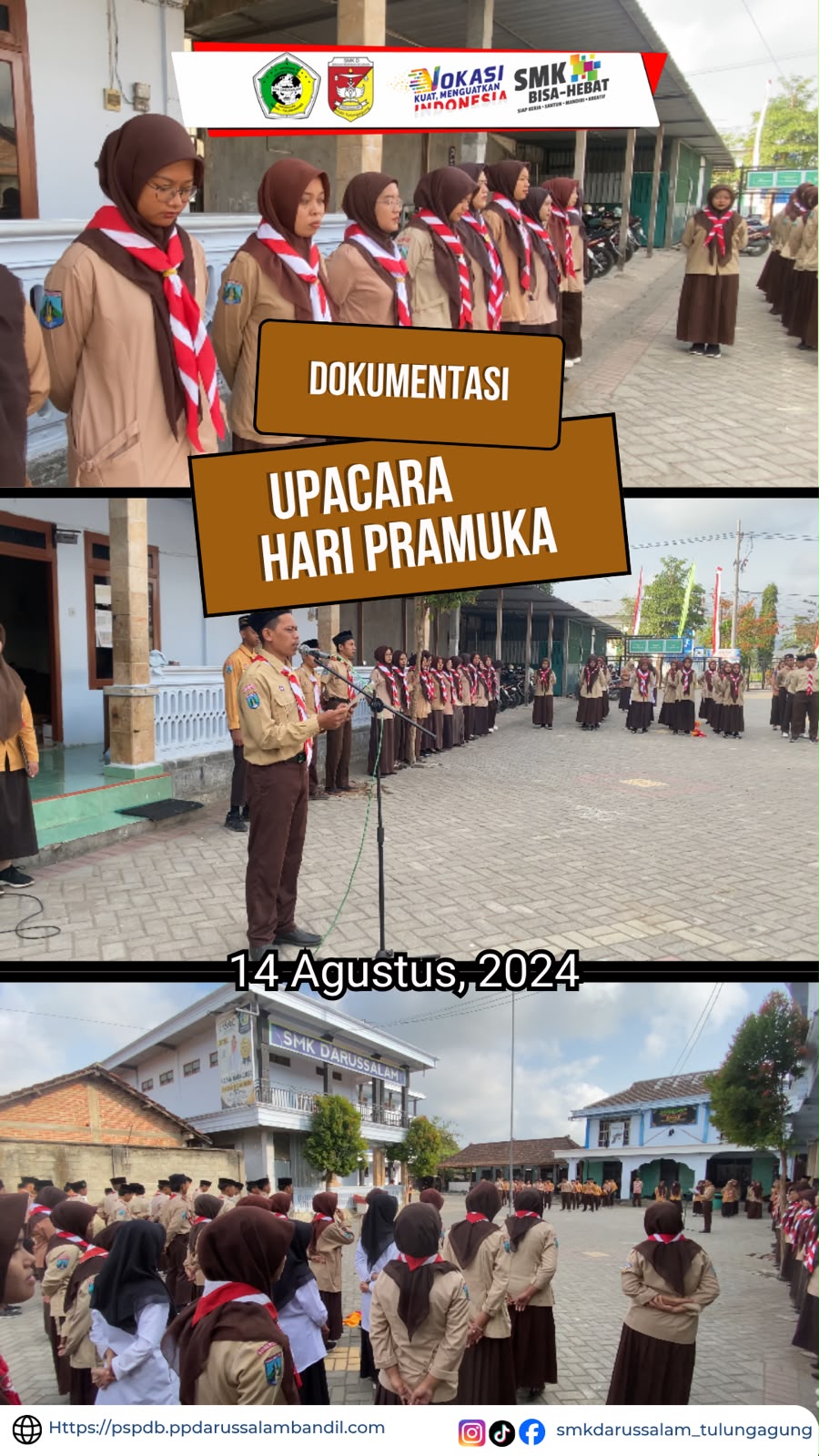 Upacara Peringatan Hari Pramuka 14 Agustus 2026